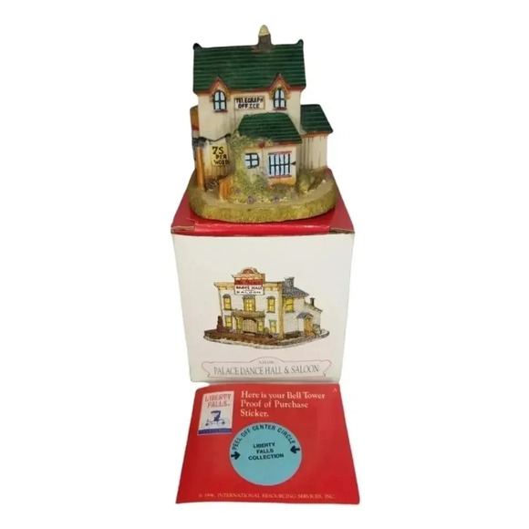 Liberty Falls Collection Palace Dance Hall & Saloon AH106 Figurine - Picture 2 of 6